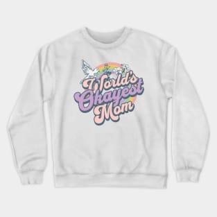 Worlds Okayest Mom Crewneck Sweatshirt